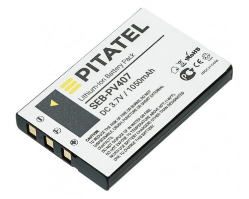 Аккумулятор Pitatel SEB-PV407 для Kodak EasyShare P712, P850, P880, Z730, Z7590, Z760, 1050mAh